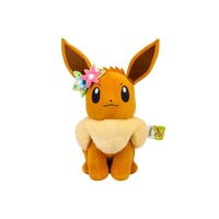 Licensed Official Pokemon 24" inch 61cm Plush - Eevee with Flower Crown