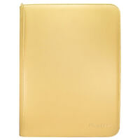 Ultra Pro Binder Vivid 9-Pocket 360 Cards Zippered Pro-Binder: Yellow