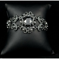 Bewitching - Black Rhinestone Bracelet