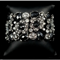 Captivating - Daisies in Rhinestone Bangle