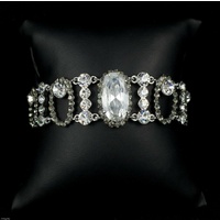 Enchanted - Cubic Zirconia and Rhinestone Bracelet