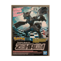 Bandai Pokemon Model Kit - Zekrom - No Glue/Painting Required