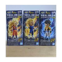 Set of 3 Banpresto Dragon Ball Legends Collab World Collectable Figure WCF vol.2