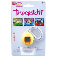 Bandai Chibi Mini Tamagotchi - Yellow & Orange