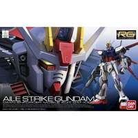 Bandai RG Aile Strike Gundam O.M.N.I. Enforcer Mobile Suit GAT-X105