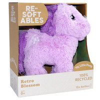 Resoftables My Little Pony - Retro Blossom 12 Inch Plush