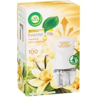 Air Wick Plug In Essential Oils Diffuser - Vanilla and Soft Cashmere