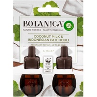 Air Wick 2 x 19mL Botanica Refills - Coconut Milk & Indonesian Patchouli