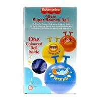Fisher Price 45cm Super Bouncy Ball - Assorted Style