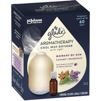 Glade Aromatherapy Cool Mist Diffuser Device + 1 Refill - Lavender and Sandalwood