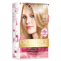 L'Oreal Excellence Creme Hair Colour - 9.1 Light Ash Blonde