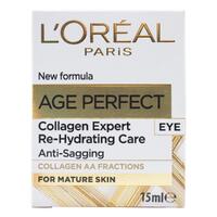 L'Oreal Age Perfect Collagen Expert Re-hydrating Care Eye Cream 15mL
