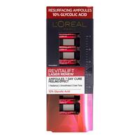 L'Oreal Revitalift Laser Renew Resurfacing Glycolic Ampoules 1.3ml x 7