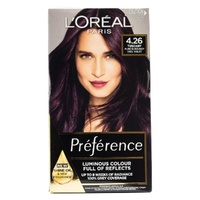 L'Oreal Paris Preference Permanent Hair Colour Vivid - 4.26 Pure Burgundy Cool Violet