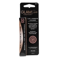 Manicare Glam Pro 3-in-1 Adhesive Eyeliner Black 3.5mL