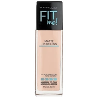 Maybelline Fit Me Matte & Poreless Liquid Foundation - 105 Fair Ivory