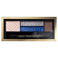 Max Factor Smokey Eye Drama Kit For Eyeshadow & Brow - 06 Azure Allure