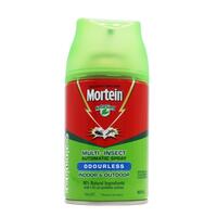 6 x Mortein Multi-Insect Automatic Spray Refill Odourless Indoor & Outdoor 154g
