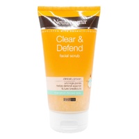 Neutrogena Clear and Defend Facial Scrub 150mL