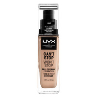 NYX Can't Stop Won't Stop Full Coverage Liquid Foundation - 05 Light