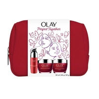 Olay Gift Bag Perfect Together - Micro Sculpting Serum 50mL, Day & Night Cream 50g