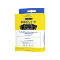 Purina Total Care Large Dogs 22-45kg Heartwormer Allwormer Tasty Chews