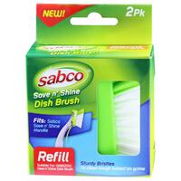 3 x 2PK (6) Sabco Save n Shine Brush Refill
