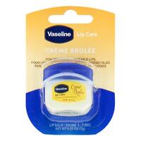 Vaseline Lip Therapy Tub Lip Balm 7g - Creme Brulee