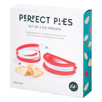 IS GIFT Perfect Pies - Set of 2 Pie Presses