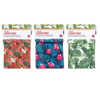 IS GIFT Insulated Lunch Bag - Tropical Print - Assorted Colour