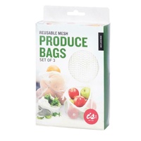 IS GIFT Mesh Produce Bags (Set of 3) - Great for Fruit and Vegetables