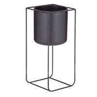 Rogue Tory Planter Black 21x21x45cm