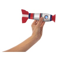 IS GIFT 2pc Blast Off - Suction Cup Rocket Air Dart - Random Colour Selected