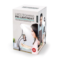 IS GIFT Livestreaming Pro-Lighting Kit with Phone Holder