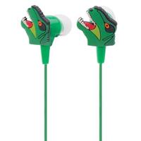 IS Gift Animal Shaped Earbuds Headphones - Dinosaur