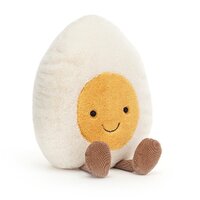 Jellycat Amuseable Happy Boiled Egg Plush 14cm