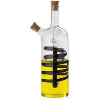 Davis & Waddell Spiral Oil & Vinegar Bottle 7x7x23cm