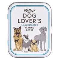Ridley's Dog Lover's 54 Illustrated Playing Cards
