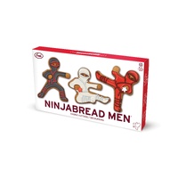 Fred Set of 3 Ninjabread Men Cookie Cutters 