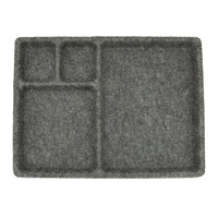 Kikkerland Felt Catch All Tray 28.6 x 20 x 2cm