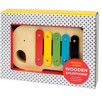 Petit Collage Musical Jumbo Wooden Xylophone Musical Instrument