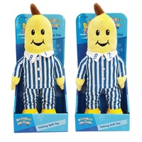 Set of 2 B1 & B2 Bananas in Pyjamas Classic Talking Plush 30cm