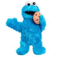 Sesame Street Animated Nom Nom Cookie Monster 35cm Plush