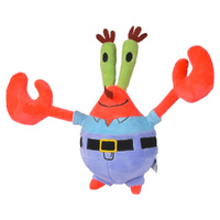 Licensed SpongeBob SquarePants 20cm Plush - Mr Krabs