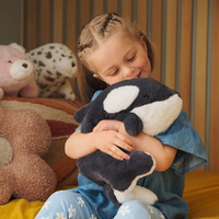 Gund Snuffles Friends - Orca Flynn Plush 28cm