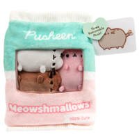 Pusheen 3 Removable Meowshmallows in Plush Bag 18cm