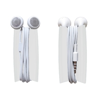 2 x Quirky Wrapster Earbud Cord Wrap - White