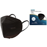 2 x Pack 10 KN95 Mask Disposable Particulate Respirator Face Masks Black