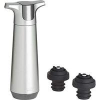 Trudeau Wine Pump with 2 Stoppers - Keeps Wine Fresh