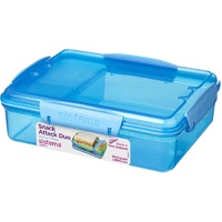 Sistema Snack Attack Duo Lunch Box 975mL - Assorted Colour